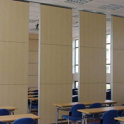 calidad  Movable Modern Motorized Acoustic Walls And Partitions Electrically Operated Partition Walls Easy To Operate Movable Partition Systems fábrica