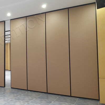 calidad  Good Quality Traditional Commercial Hotel Room Office Sliding Partition Soundproof Conference Room Operate Panel Movable Wall Sliding Door fábrica